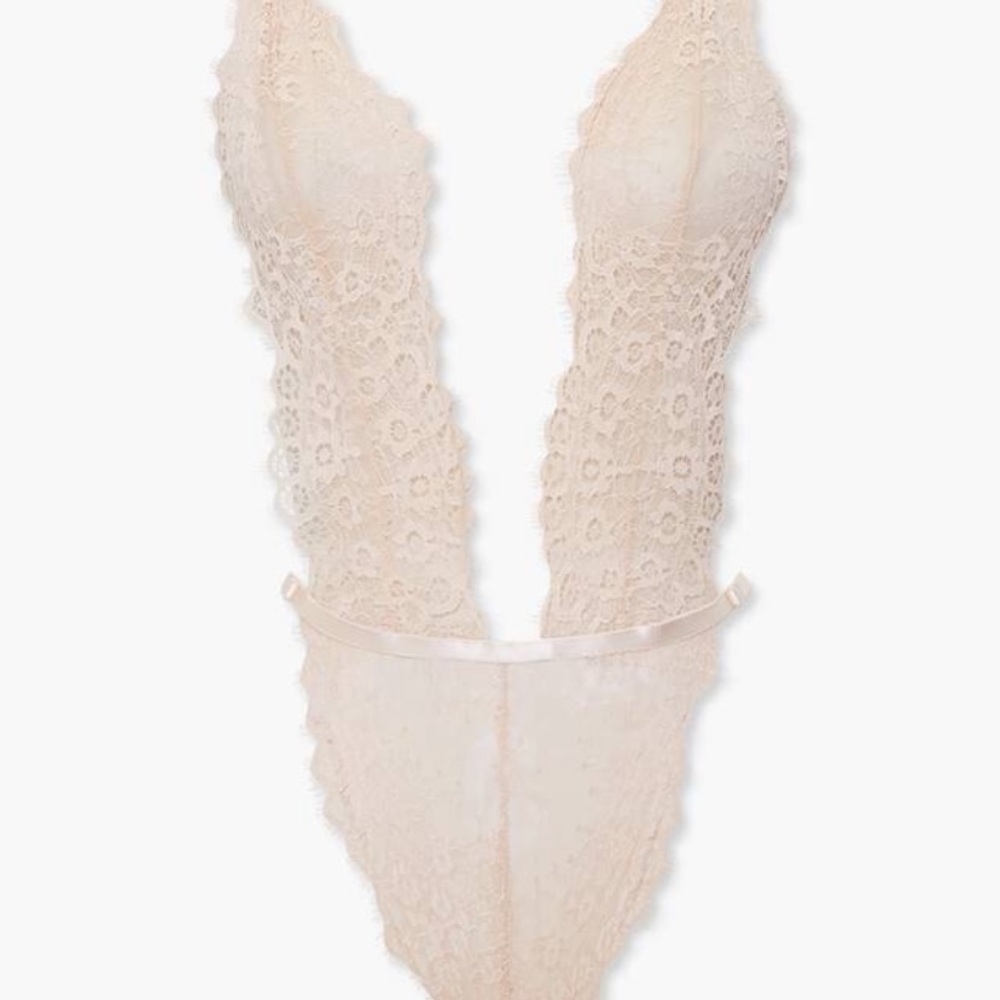 Sheer Daisy Lace Bodysuit